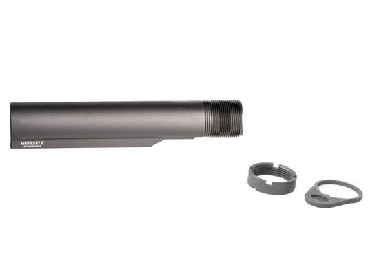 Geissele Premium MIL-SPEC Buffer Tube Assembly With Super 42, H2-Grey