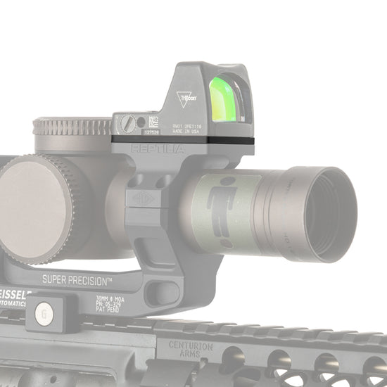 REPTILIA ROF™-RISERS FOR TRIJICON® RMR SRO - Black, 2.5mm